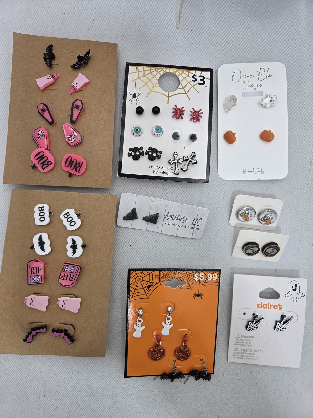 🎃 Spooky Season Huge Halloween Earrings Bundle / Lot! 👻
